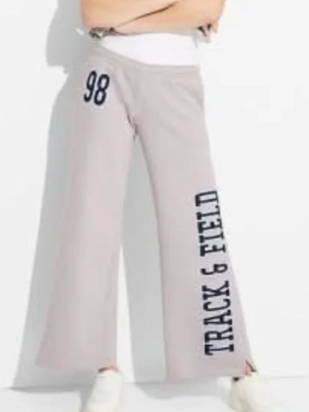 Wild Fable Light Gray Low-Rise Sweatpants Track & Field Joggers